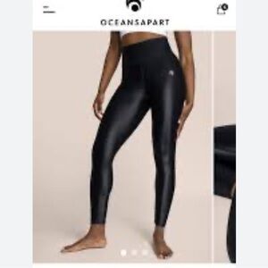 Oceans Apart Cindy Pant Size S Leggings Shiny Collection High Waist